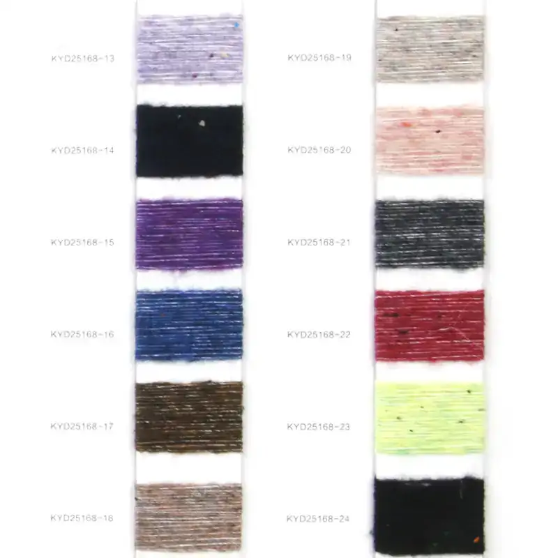 China Yarn for Full-Zipper Cardigan (Sweater),Polo T-shirt (Sweater),Hoodie  (Sweater) Air Spun Yarn Fancy Yarn Recycled Polyester RWS Wool Recycled Nylon Mid Grey color buy from China wholesaler bulk order at wholesale price free worldwide shipping Alibaba