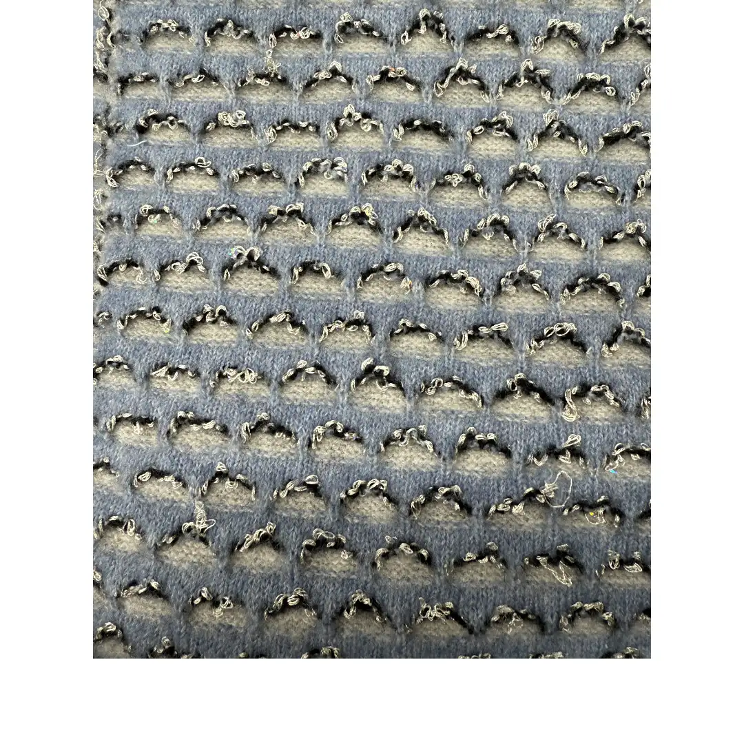 China Yarn for Shirt,Pants,Jackets,T-Shirt,Polo Shirt,Tank Top,Blouse,Skirt,Shorts,Hoodie,Knitted Jacket (Sweater),Round Neck Pullover (Sweater),Crew Neck Pullover (Sweater),Crop Top Pullover (Sweater),T-shirt (Sweater),Polo T-shirt (Sweater) Lurex Lurex Acrylic Polyester Spandex blue color buy from China wholesaler bulk order at wholesale price free worldwide shipping Alibaba