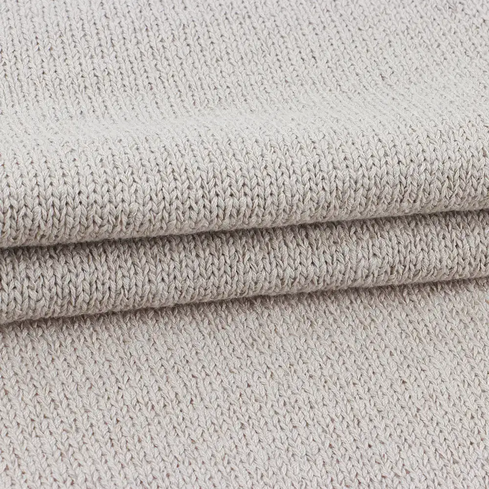 China Yarn for Crop Top Pullover (Sweater),Dresses (Cardigan Open) (Sweater) Flat Tape Yarn Fancy Yarn Recycled Cotton Recycled Nylon Linen LIGHT BEIGE color buy from China wholesaler bulk order at wholesale price free worldwide shipping Alibaba