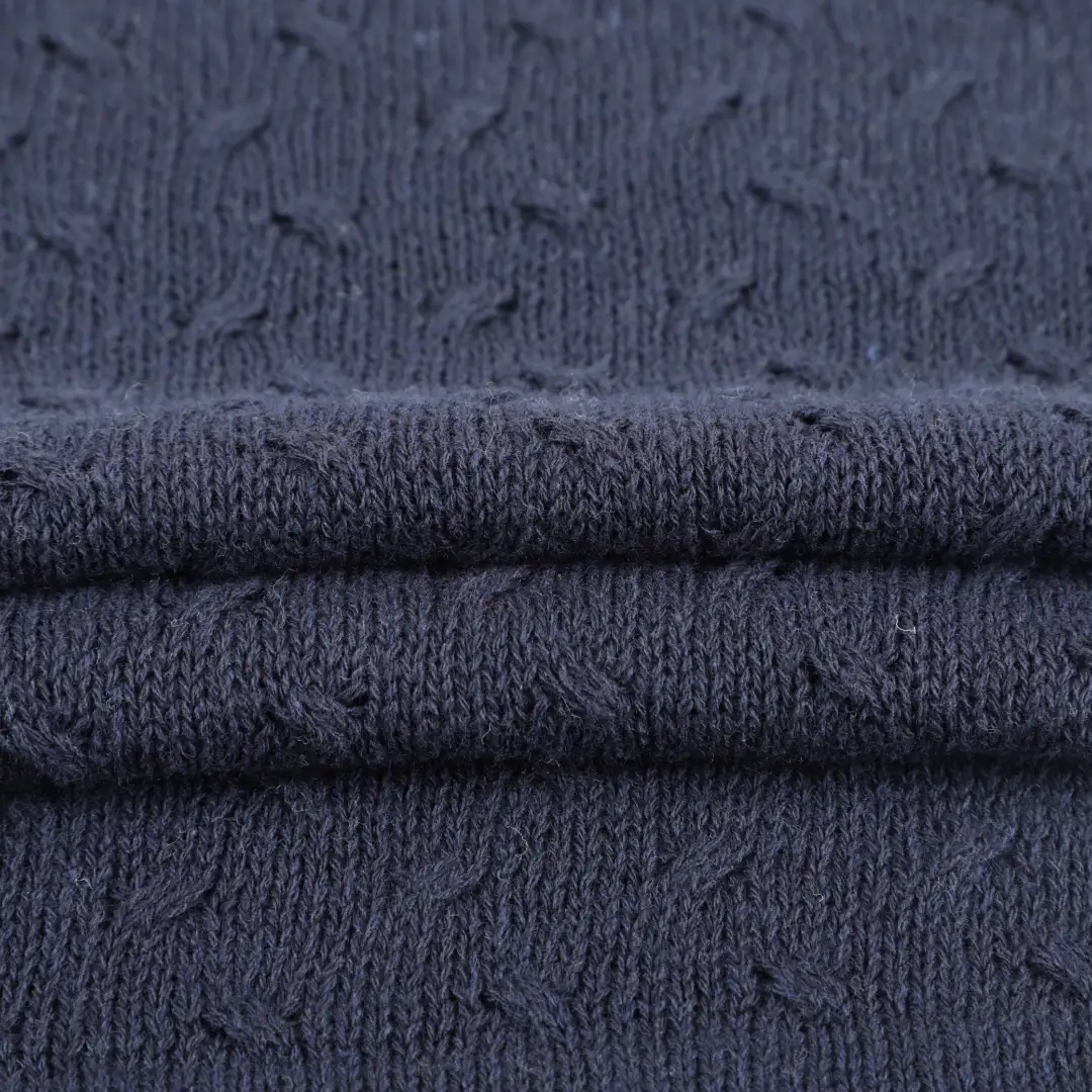 Bangladesh Yarn for Knitted Jacket (Sweater),Round Neck Pullover (Sweater),Crew Neck Pullover (Sweater) Open End Spun Regular Yarn Recycled Cotton Recycled Polyester Navy D.202 color buy from Bangladesh wholesaler bulk order at wholesale price free worldwide shipping Alibaba