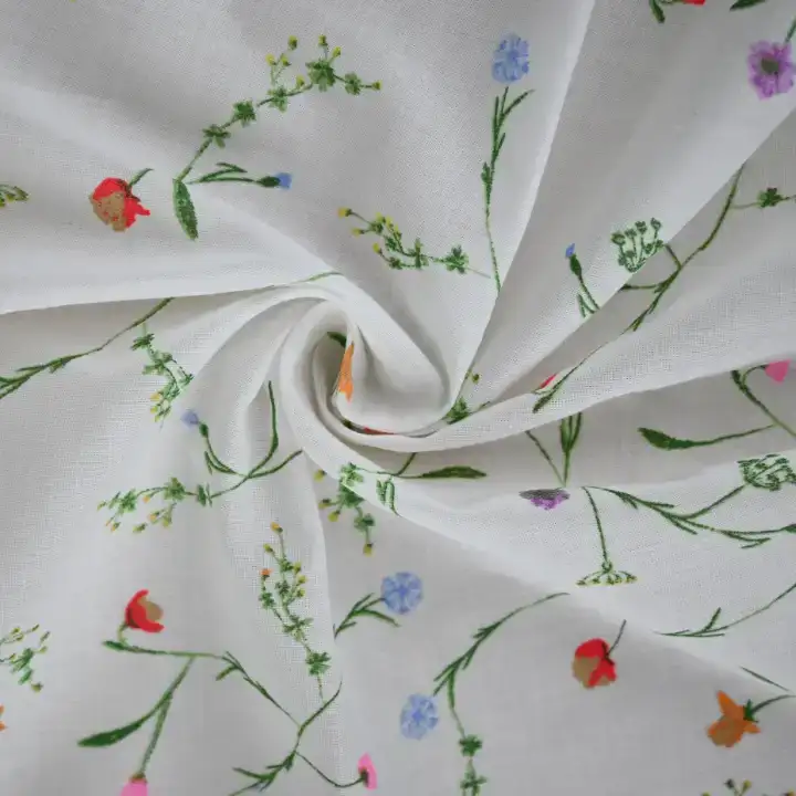 India Fabric for Blouse,Crop Top,Skirt Cotton Printed Natural Woven Fabric Cotton Printed color buy from India wholesaler bulk order at wholesale price free worldwide shipping Alibaba