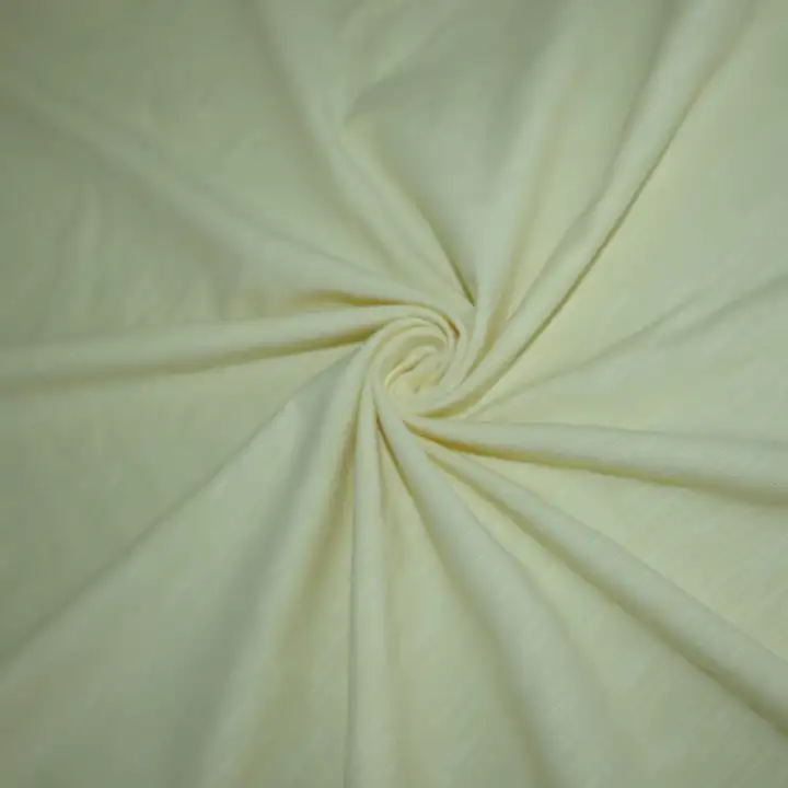 India Fabric for Shirt,Blouse,Crop Top Cotton Slub Natural Woven Fabric Cotton Spandex Yellow color buy from India wholesaler bulk order at wholesale price free worldwide shipping Alibaba