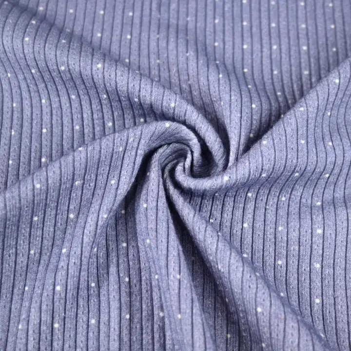 India Fabric for T-Shirt,Polo Shirt,Blouse Rib Knit Fabric Cotton Printed color buy from India wholesaler bulk order at wholesale price free worldwide shipping Alibaba
