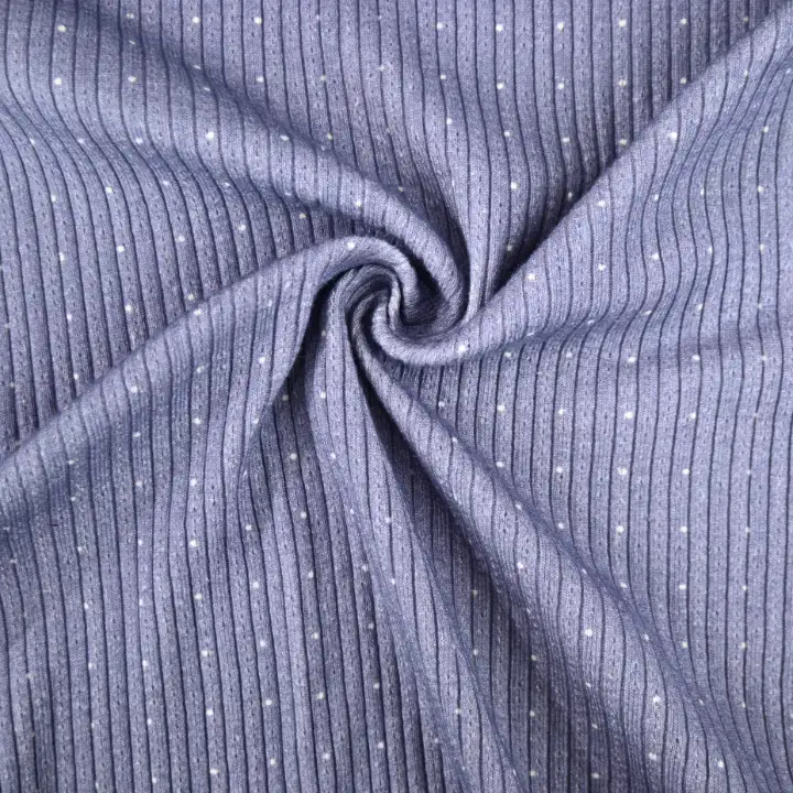 India Fabric for T-Shirt,Polo Shirt,Blouse Rib Knit Fabric Cotton Printed color buy from India wholesaler bulk order at wholesale price free worldwide shipping Alibaba