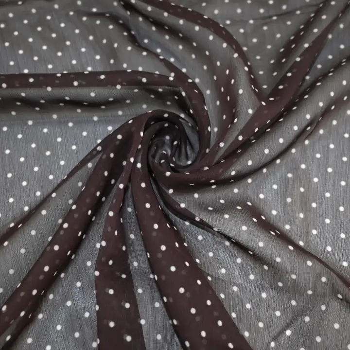 India Fabric for Blouse Chiffon Synthetic Woven Fabric Polyester Printed color buy from India wholesaler bulk order at wholesale price free worldwide shipping Alibaba