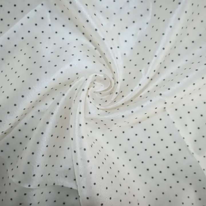 India Fabric for Blouse Organza Synthetic Woven Fabric Viscose Nylon Printed color buy from India wholesaler bulk order at wholesale price free worldwide shipping Alibaba