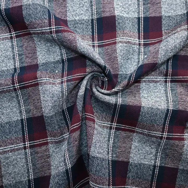 India Fabric for Shirt Yarn Dyed Check Synthetic Woven Fabric COTTON Check color buy from India wholesaler bulk order at wholesale price free worldwide shipping Alibaba