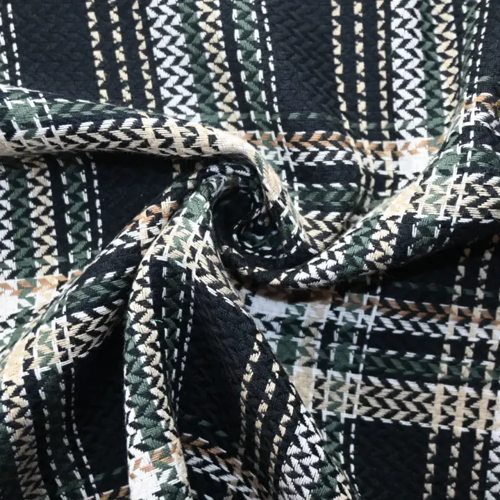 India Fabric for Shirt Cotton Dobby Natural Woven Fabric COTTON Check color buy from India wholesaler bulk order at wholesale price free worldwide shipping Alibaba