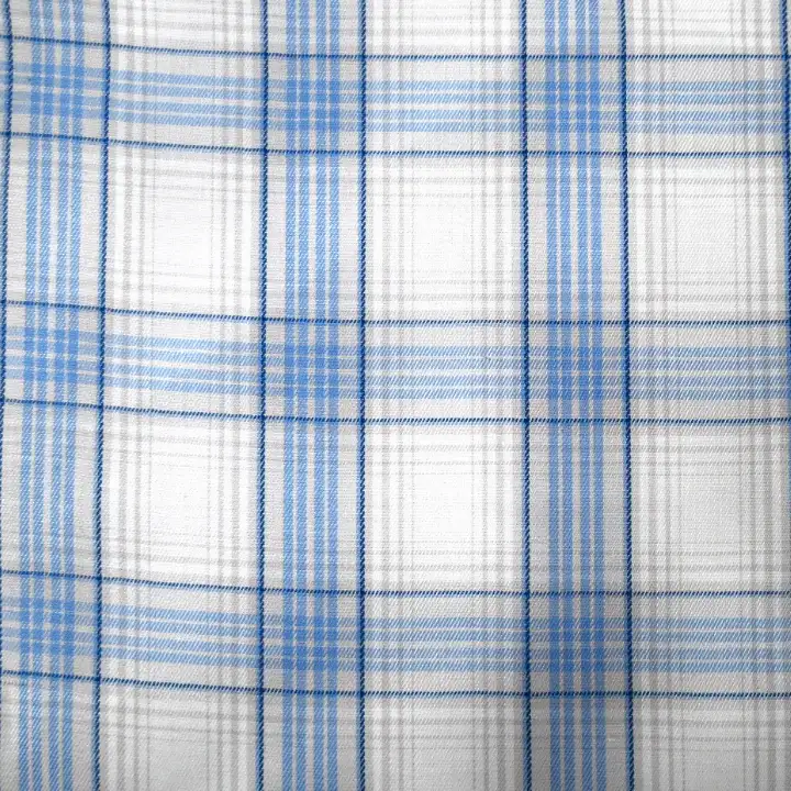 India Fabric for Shirt Cotton YD Twill Natural Woven Fabric Cotton Multi color Check color buy from India wholesaler bulk order at wholesale price free worldwide shipping Alibaba