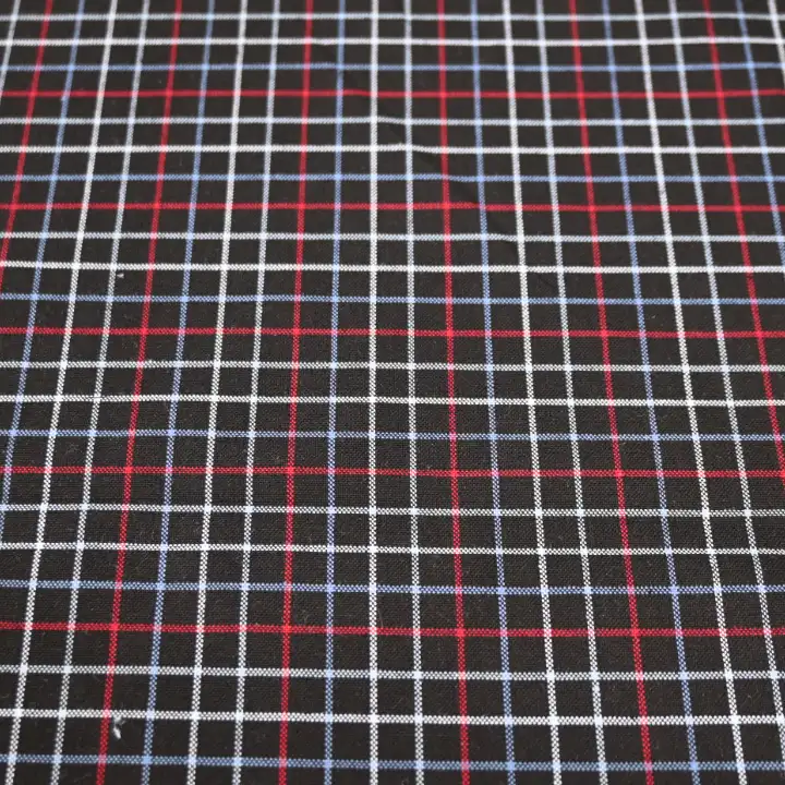 India Fabric for Shirt Cotton YD Twill Natural Woven Fabric Cotton Multi color Check color buy from India wholesaler bulk order at wholesale price free worldwide shipping Alibaba