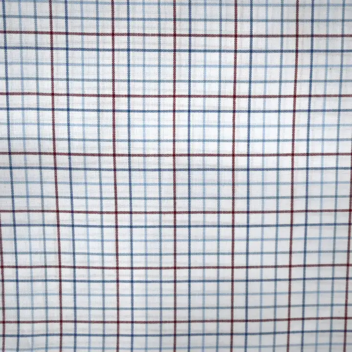 India Fabric for Shirt Cotton YD Twill Natural Woven Fabric Cotton Multi color Check color buy from India wholesaler bulk order at wholesale price free worldwide shipping Alibaba
