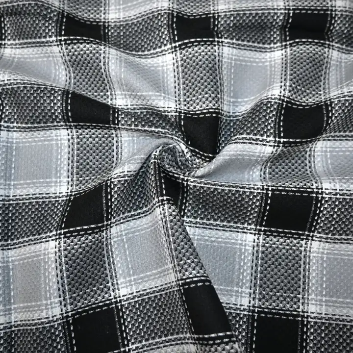 India Fabric for Shirt Cotton YD Twill Natural Woven Fabric Cotton Multi color Check color buy from India wholesaler bulk order at wholesale price free worldwide shipping Alibaba