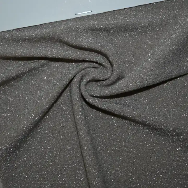 China Fabric for T-Shirt Single Jersey Knit Fabric Nylon Lurex Spandex Khaki color buy from China wholesaler bulk order at wholesale price free worldwide shipping Alibaba
