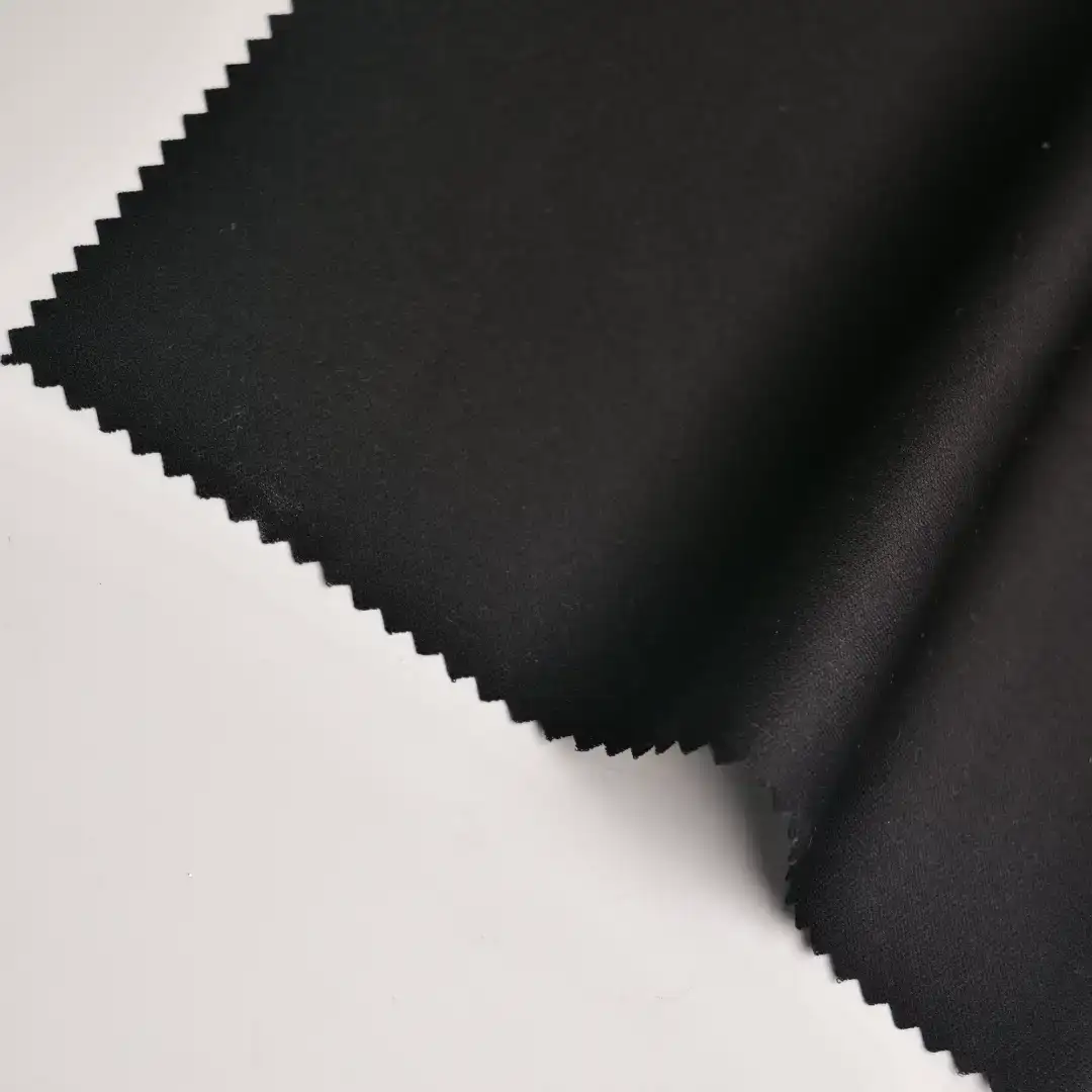 China Fabric for T-Shirt,Polo Shirt Interlock Knit Fabric Polyester black color buy from China wholesaler bulk order at wholesale price free worldwide shipping Alibaba