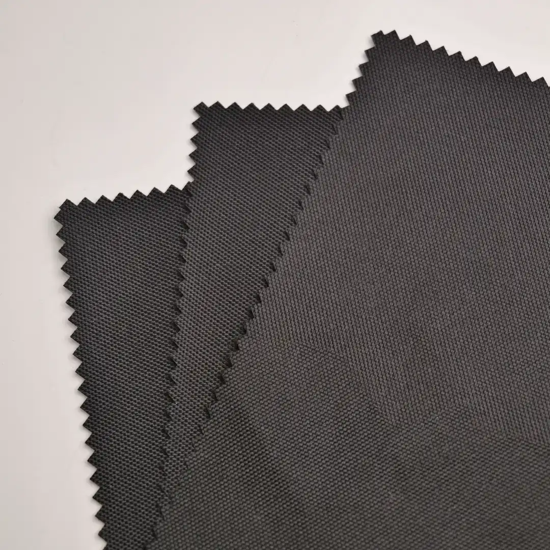China Fabric for Jackets Polyester Oxford Synthetic Woven Fabric Polyester black color buy from China wholesaler bulk order at wholesale price free worldwide shipping Alibaba
