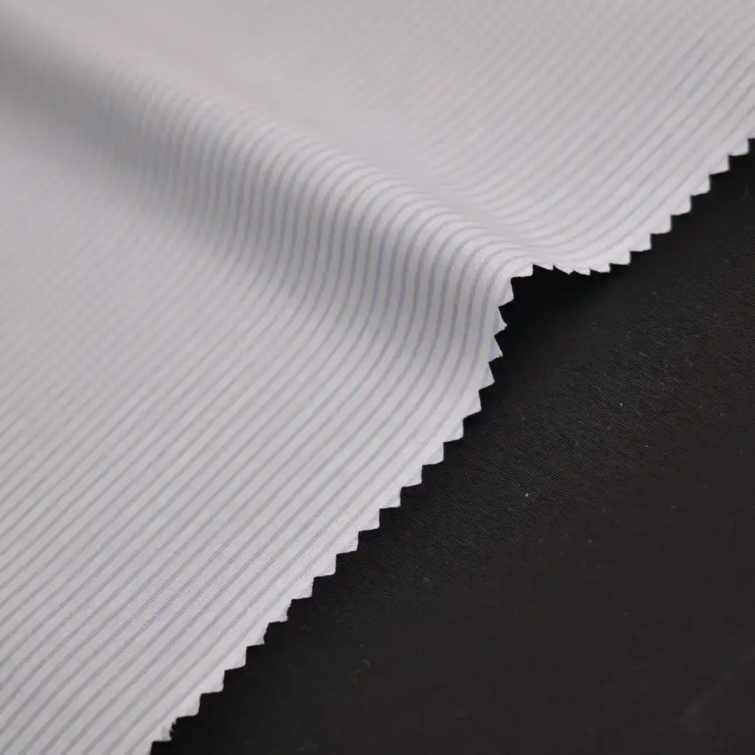 China Fabric for Blouse,Shirt Long Sleeve Button ,Shirt Half Sleeve Button  Cotton YD Poplin Natural Woven Fabric Cotton Nylon Spandex blue color buy from China wholesaler bulk order at wholesale price free worldwide shipping Alibaba