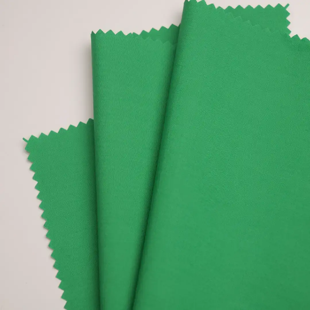 China Fabric for Shirt,Blouse Cotton Poplin Natural Woven Fabric Cotton green color buy from China wholesaler bulk order at wholesale price free worldwide shipping Alibaba