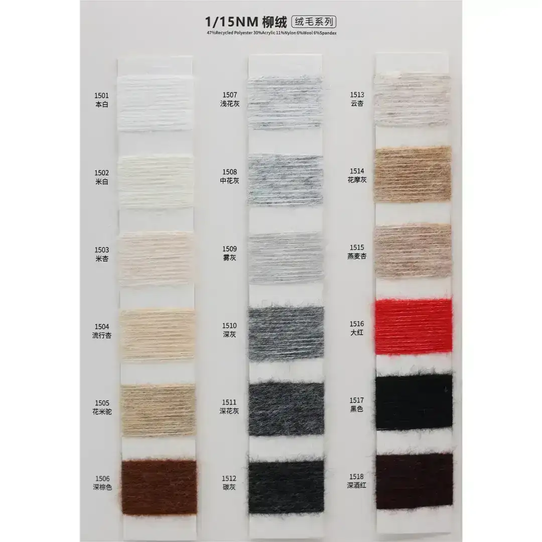 China Yarn for Crop Top Pullover (Sweater),Dresses (Cardigan Open) (Sweater) Air Spun Yarn Fancy Yarn Recycled Polyester Acrylic Nylon Wool Elastane pink、purple、violet color buy from China wholesaler bulk order at wholesale price free worldwide shipping Alibaba