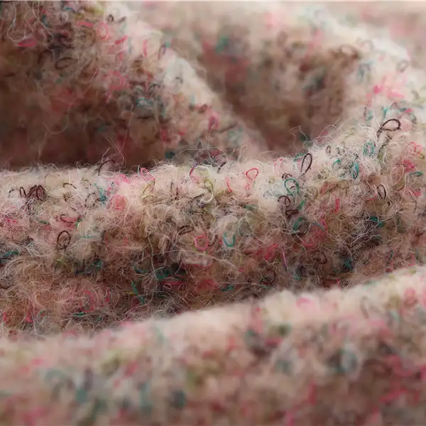 China Yarn for Crop Top Pullover (Sweater),Dresses (Cardigan Open) (Sweater) Boucle Yarn Fancy Yarn Polyester Nylon Wool Elastane coffee  grey color buy from China wholesaler bulk order at wholesale price free worldwide shipping Alibaba