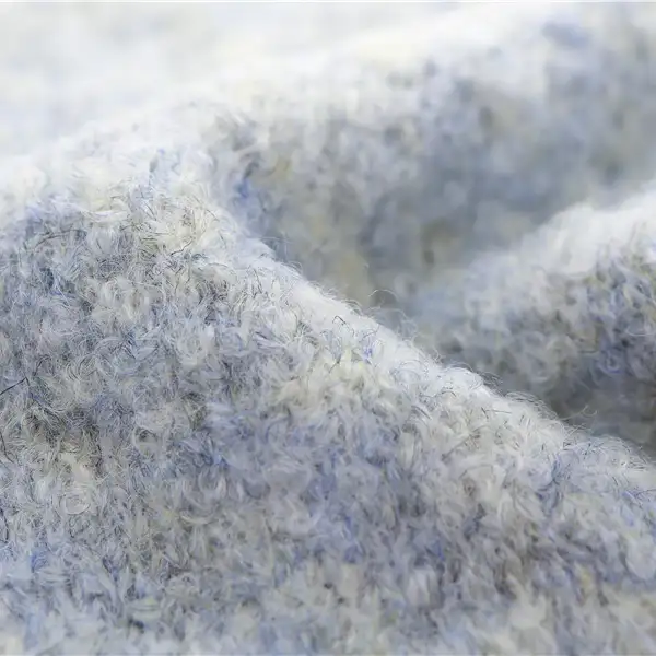 China Yarn for Ladies Vest (Sweater),Crop Top Pullover (Sweater),Dresses (Cardigan Button) (Sweater) Boucle Yarn Fancy Yarn Recycled Polyester Acrylic Nylon Wool Spandex purple、pink、grey color buy from China wholesaler bulk order at wholesale price free worldwide shipping Alibaba