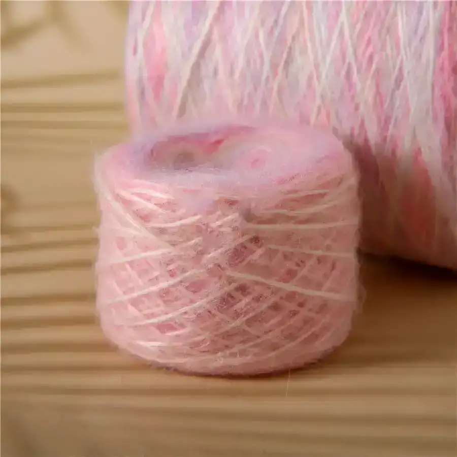 China Yarn for Full-Zipper Cardigan (Sweater),Polo T-shirt (Sweater),Hoodie  (Sweater) Air Spun Yarn Fancy Yarn Acrylic Polyester Nylon Wool grey、blue color buy from China wholesaler bulk order at wholesale price free worldwide shipping Alibaba