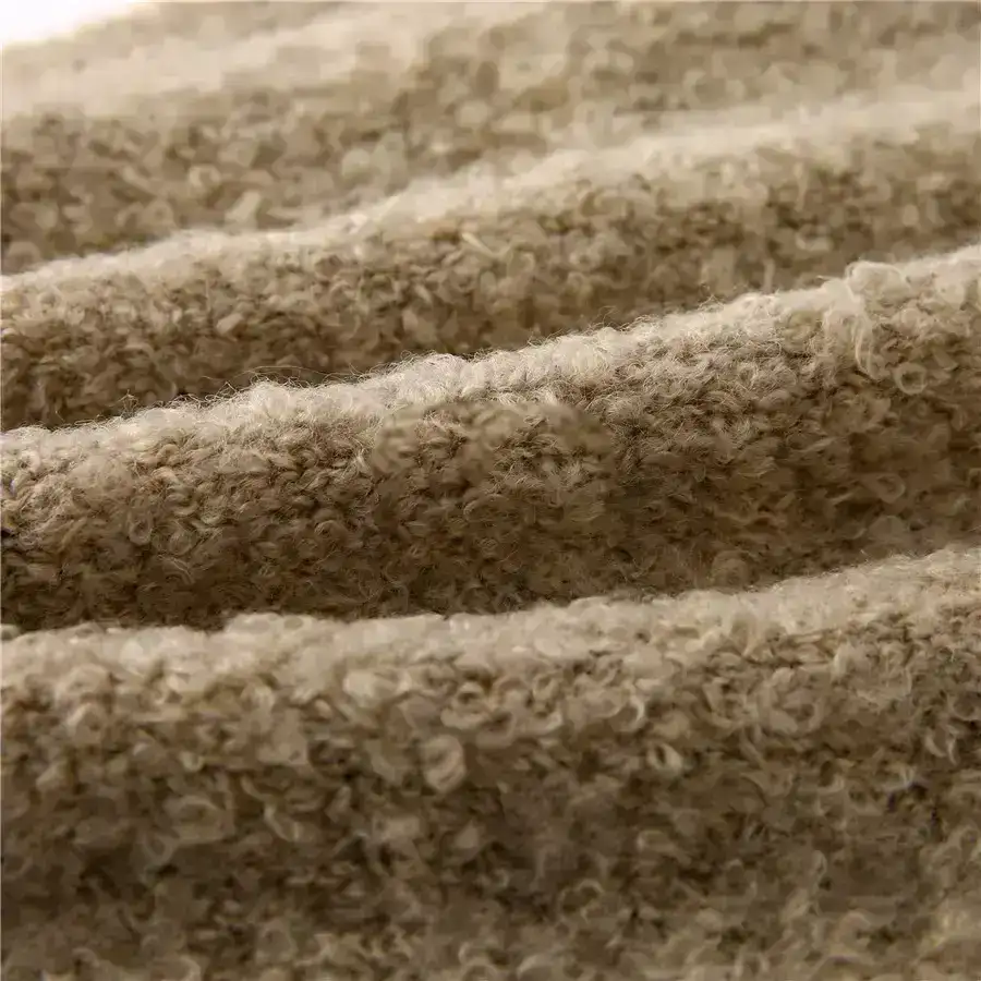 China Yarn for Crop Top Pullover (Sweater),Dresses (Cardigan Open) (Sweater) Boucle Yarn Fancy Yarn Acrylic Nylon Wool Polyester Spandex yellow color buy from China wholesaler bulk order at wholesale price free worldwide shipping Alibaba