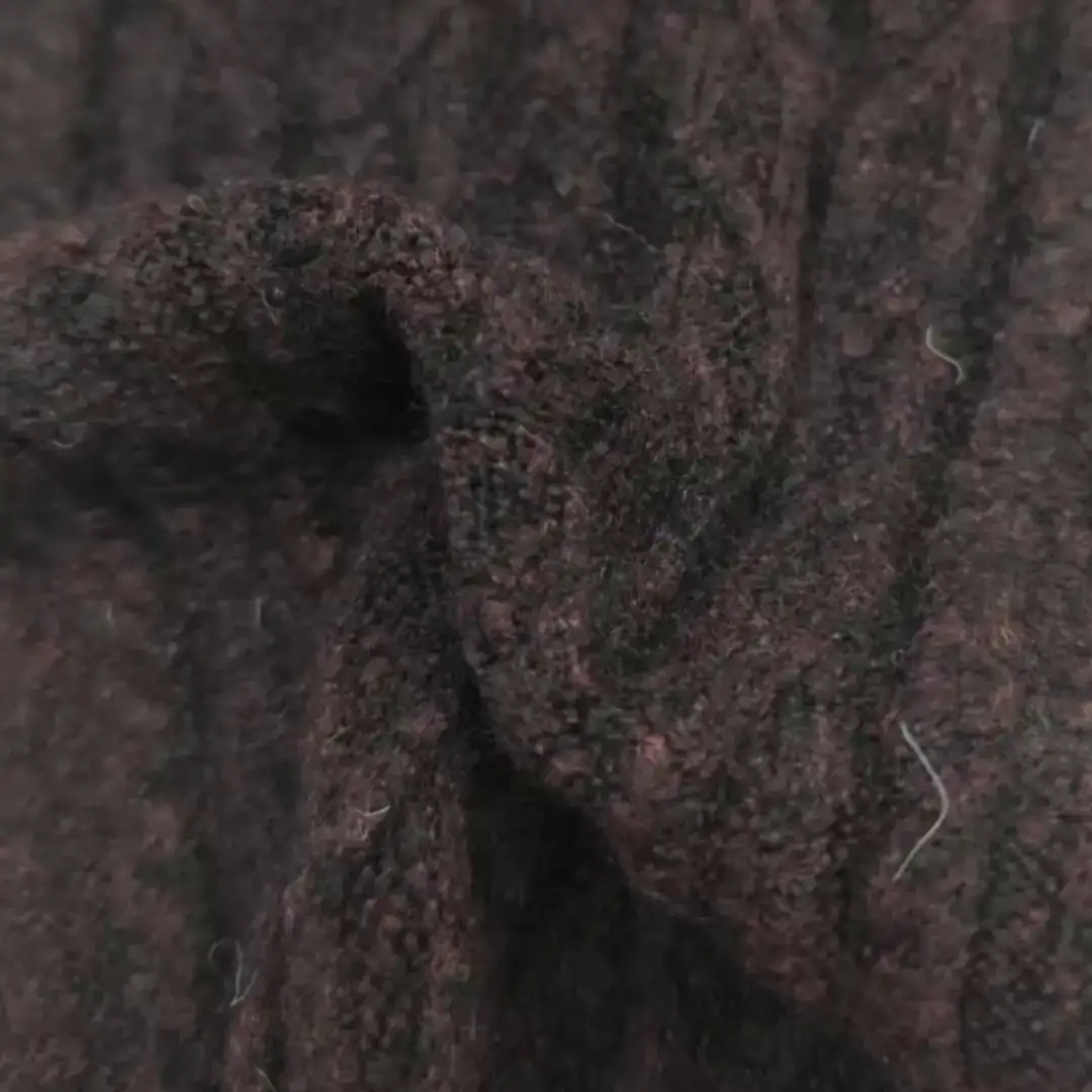 China Yarn for Half-Zipper Cardigan (Sweater),Crew Neck Pullover (Sweater),Polo T-shirt (Sweater) Mossy Yarn Fancy Yarn Recycled Polyester Recycled Acrylic RWS Wool Spandex orange red，Brown color buy from China wholesaler bulk order at wholesale price free worldwide shipping Alibaba