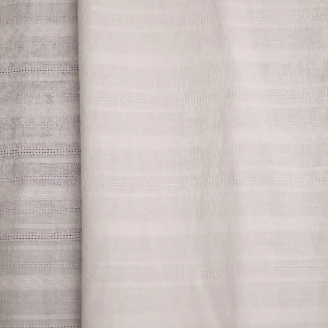 China Fabric for Blouse,Skirt,Shirt Long Sleeve Button ,Over Shirt Cotton YD Jacquard Natural Woven Fabric Cotton White color buy from China wholesaler bulk order at wholesale price free worldwide shipping Alibaba