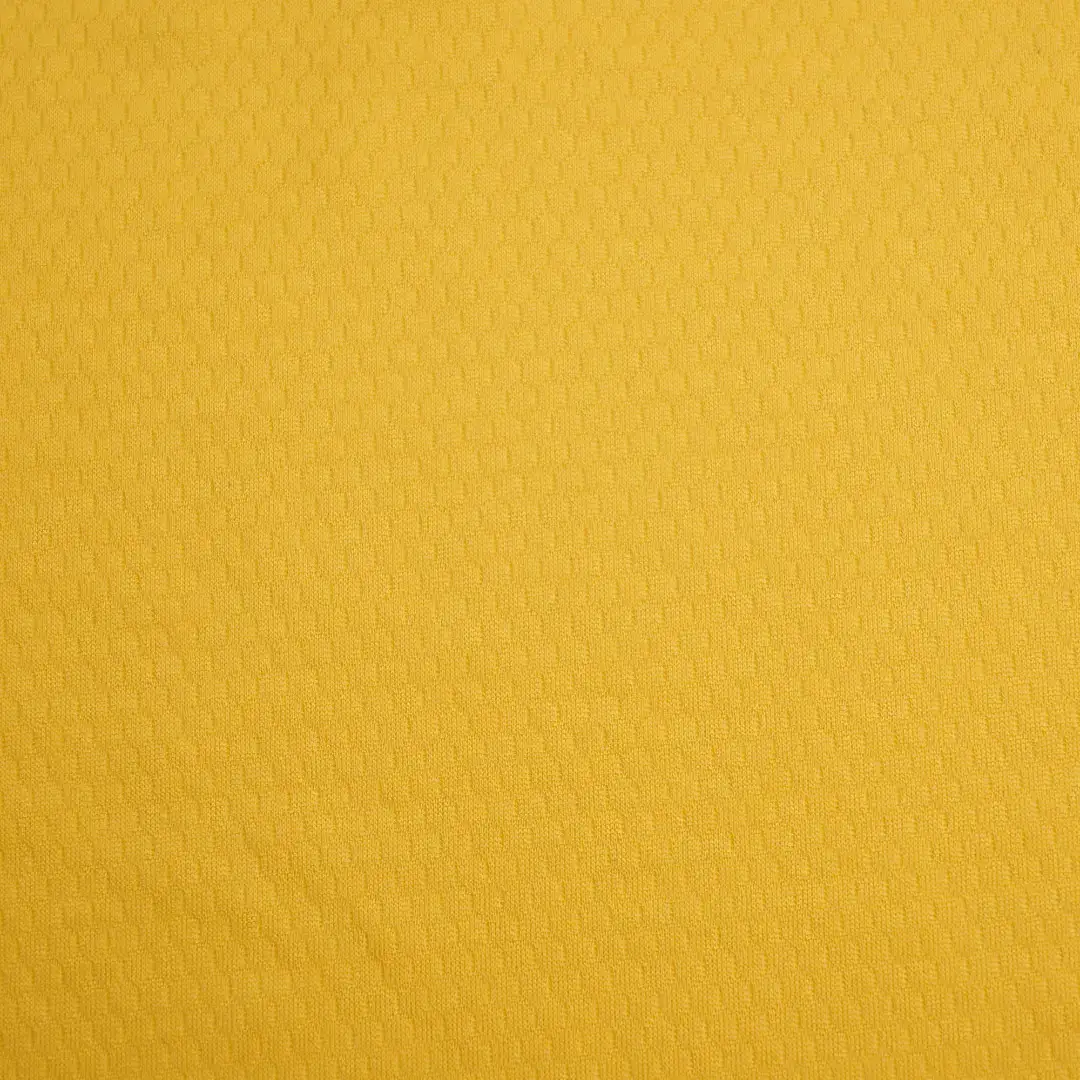 China Fabric for T-Shirt,Jogger,Yoga Clothes Two-way Stretch Knit Fabric Polyester Solid-Yellow color buy from China wholesaler bulk order at wholesale price free worldwide shipping Alibaba