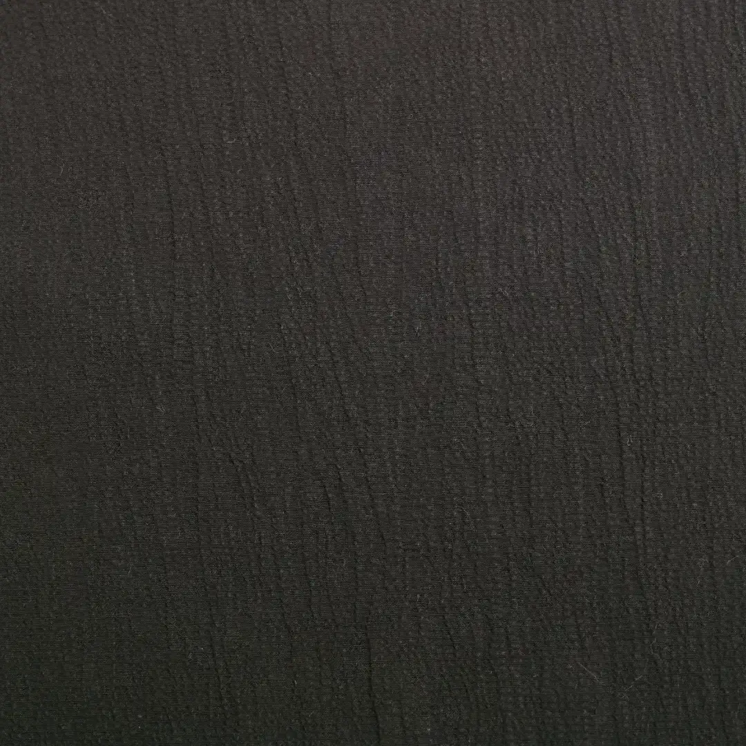 China Fabric for Jackets,Blouse Cotton Crepe Natural Woven Fabric Cotton Spandex black color buy from China wholesaler bulk order at wholesale price free worldwide shipping Alibaba