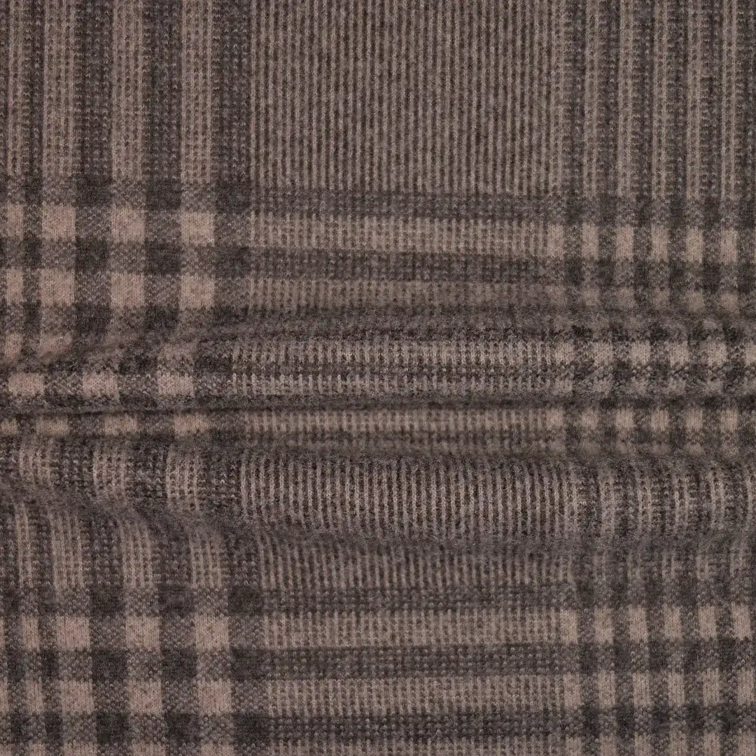 China Fabric for Trench Coat,Overcoat Bristled fabric Knit Fabric Polyester brown color buy from China wholesaler bulk order at wholesale price free worldwide shipping Alibaba