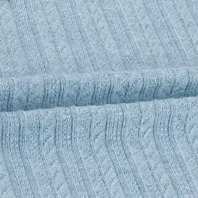 China Fabric for Open Cardigan ,Dresses (Cardigan Open) ,Dresses (Cardigan Button)  Weft Jacquard Knit Fabric Polyester Nylon Viscose blue color buy from China wholesaler bulk order at wholesale price free worldwide shipping Alibaba
