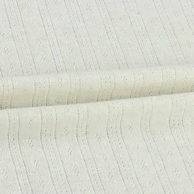 China Fabric for Tank Top,Ladies Vest  Weft Jacquard Knit Fabric Polyester Rayon Spandex Solid-Cream color buy from China wholesaler bulk order at wholesale price free worldwide shipping Alibaba