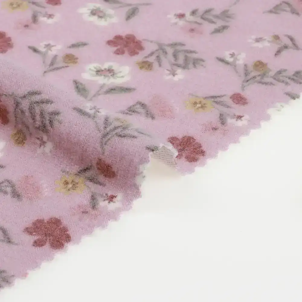 China Fabric for Tank Top,Hoodie,Loungewear,Sweatshirt Hacci Knit Fabric Polyester Rayon Spandex PINK color buy from China wholesaler bulk order at wholesale price free worldwide shipping Alibaba