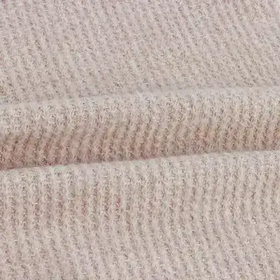 China Fabric for Hoodie,Loungewear Waffle Knit Fabric Polyester Rayon Spandex Brown color buy from China wholesaler bulk order at wholesale price free worldwide shipping Alibaba