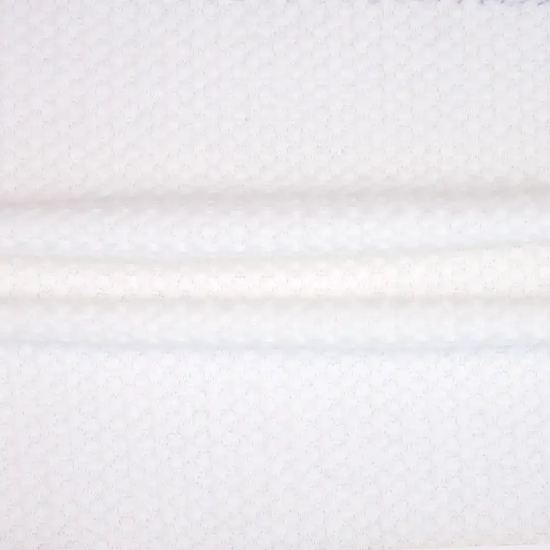 China Fabric for Jackets,Hoodie,Loungewear Waffle Knit Fabric Polyester Rayon Spandex WHITE color buy from China wholesaler bulk order at wholesale price free worldwide shipping Alibaba