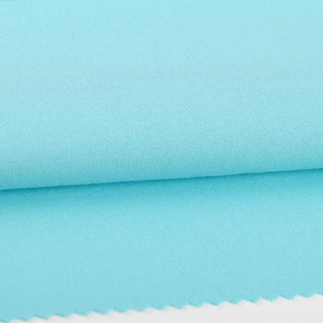 China Fabric for Suit Trouser,Blazer Ponte Roma Knit Fabric Rayon Nylon Spandex blue-47# color buy from China wholesaler bulk order at wholesale price free worldwide shipping Alibaba