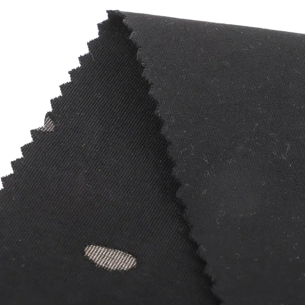 China Fabric for T-Shirt,Polo Shirt Single Jersey Knit Fabric Cotton Polyester black color buy from China wholesaler bulk order at wholesale price free worldwide shipping Alibaba