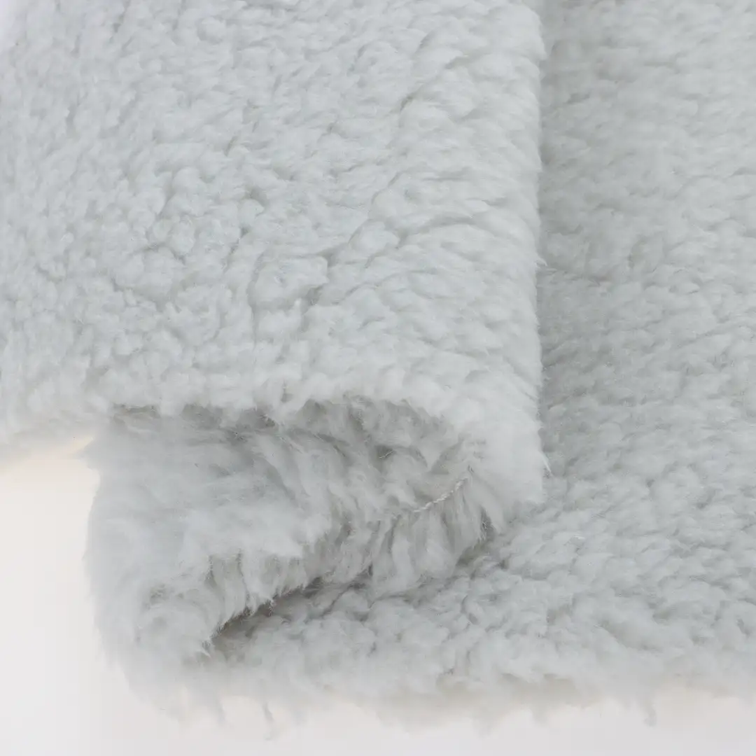 China Fabric for Hoodie,Sweatshirt Fleece Knit Fabric Polyester Grey color buy from China wholesaler bulk order at wholesale price free worldwide shipping Alibaba