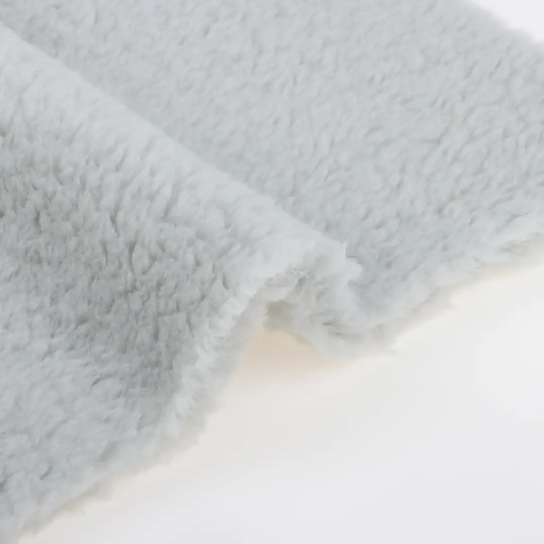 China Fabric for Hoodie,Sweatshirt Fleece Knit Fabric Polyester Grey color buy from China wholesaler bulk order at wholesale price free worldwide shipping Alibaba