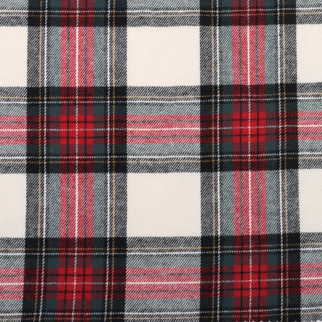 China Fabric for Loungewear Cotton YD Flannel Natural Woven Fabric Cotton YD tartan color buy from China wholesaler bulk order at wholesale price free worldwide shipping Alibaba