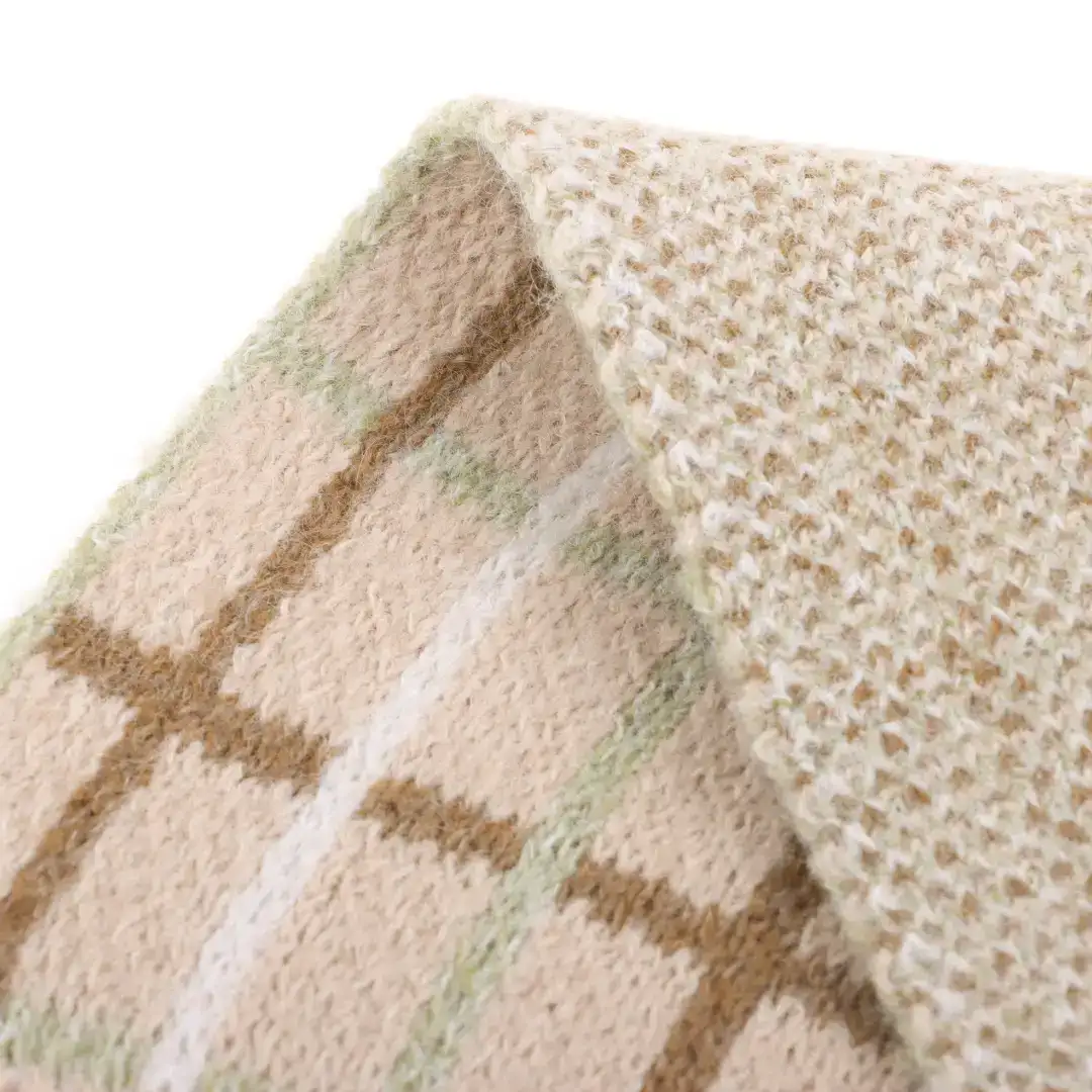 China Yarn for Ladies Vest (Sweater),Men’s Vest (Sweater),Open Cardigan (Sweater) Boucle Yarn Fancy Yarn Recycled Polyester Polyester Nylon white&green&brown color buy from China wholesaler bulk order at wholesale price free worldwide shipping Alibaba
