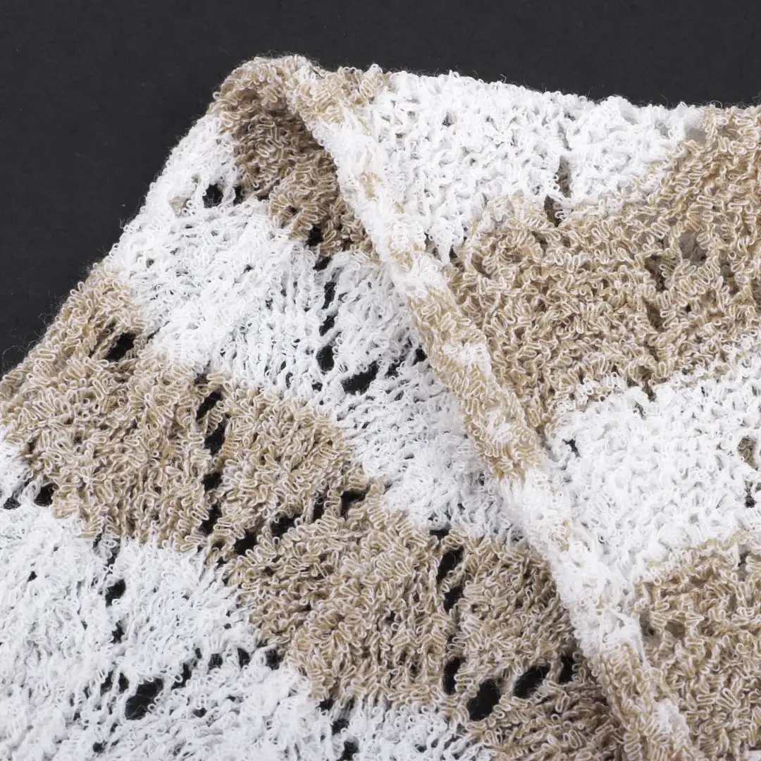 China Yarn for Open Cardigan (Sweater),Full-Zipper Cardigan (Sweater),Half-Zipper Cardigan (Sweater) Tubular Tape Yarn Fancy Yarn Nylon Polyester Linen white color buy from China wholesaler bulk order at wholesale price free worldwide shipping Alibaba