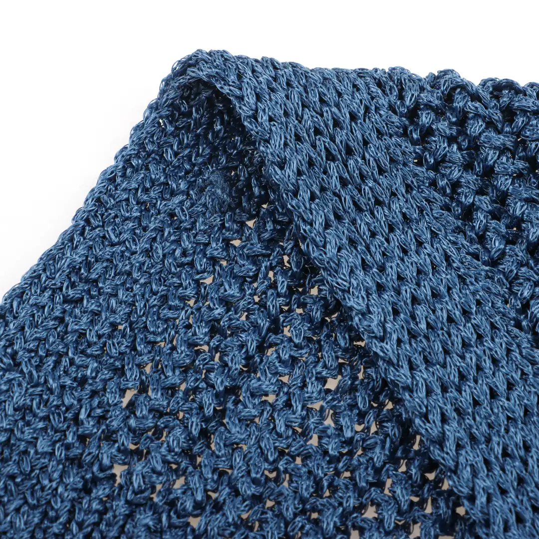 China Yarn for Ladies Vest (Sweater),Open Cardigan (Sweater),Shirt Long Sleeve Button (Sweater) Tubular Tape Yarn Fancy Yarn Recycled Polyester Polyester BLUE color buy from China wholesaler bulk order at wholesale price free worldwide shipping Alibaba