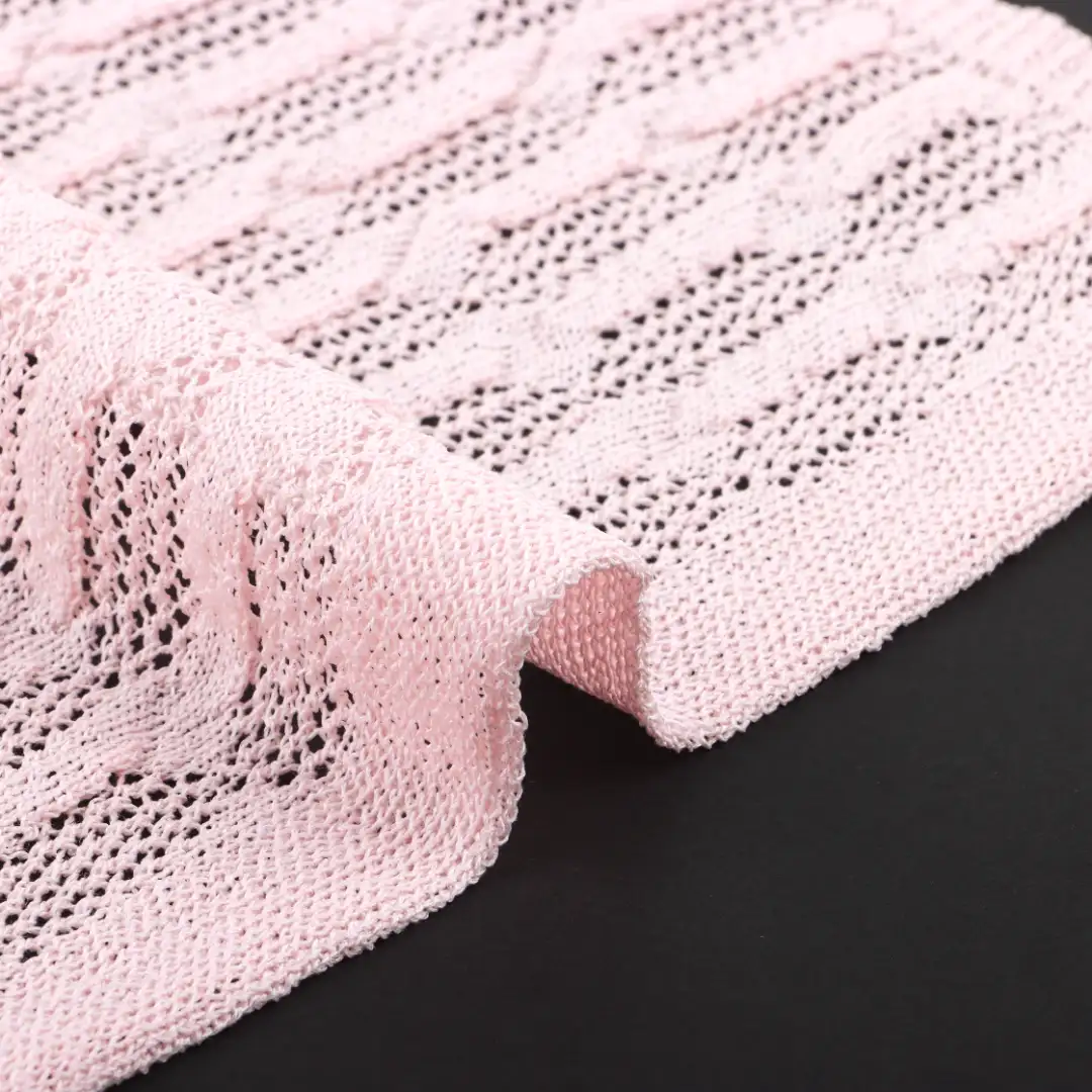 China Yarn for Tank Top,Blouse,Crop Top,Ladies Vest (Sweater) Double Twist Spun Regular Yarn Recycled Polyester Rayon PINK color buy from China wholesaler bulk order at wholesale price free worldwide shipping Alibaba