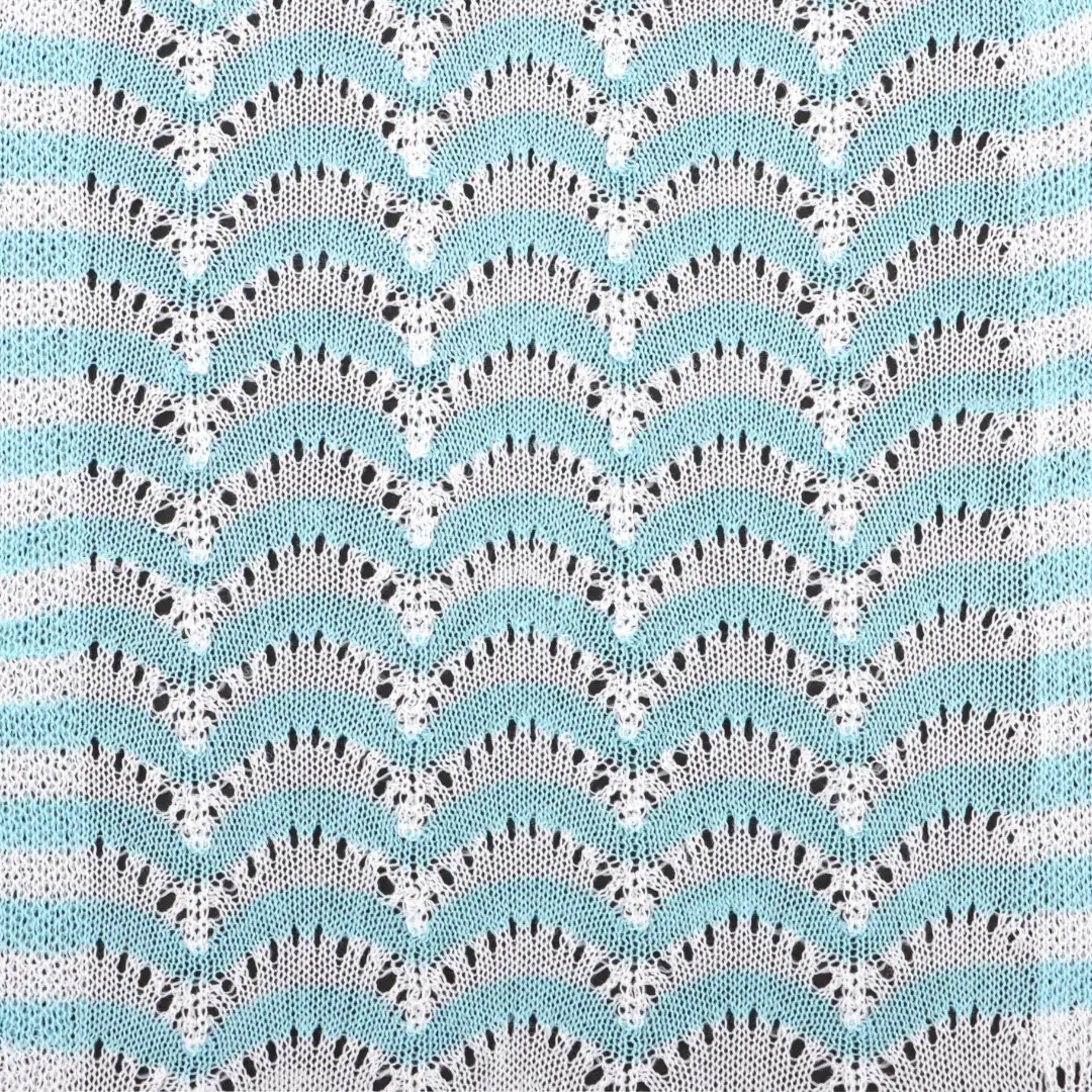 China Yarn for Polo Shirt,Crop Top,Full-Zipper Cardigan (Sweater),Half-Zipper Cardigan (Sweater) Semi-Worsted Spun Regular Yarn Recycled Polyester Polyester Blue and white color buy from China wholesaler bulk order at wholesale price free worldwide shipping Alibaba