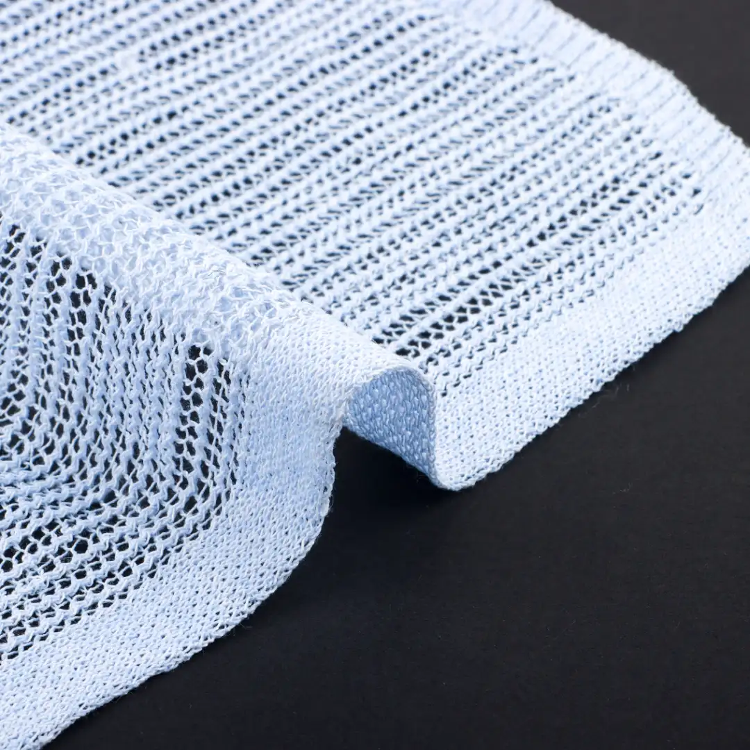 China Yarn for Crop Top,Full-Zipper Cardigan (Sweater),Half-Zipper Cardigan (Sweater),Hoodie  (Sweater) Double Twist Spun Regular Yarn Recycled Polyester Polyester Nylon Blue color buy from China wholesaler bulk order at wholesale price free worldwide shipping Alibaba