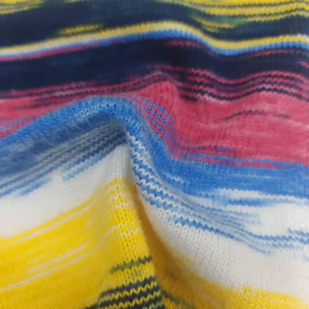 China Yarn for Crop Top,Hoodie,Open Cardigan (Sweater),Half-Zipper Cardigan (Sweater) Mossy Yarn Fancy Yarn Recycled Polyester gradient ramp color buy from China wholesaler bulk order at wholesale price free worldwide shipping Alibaba