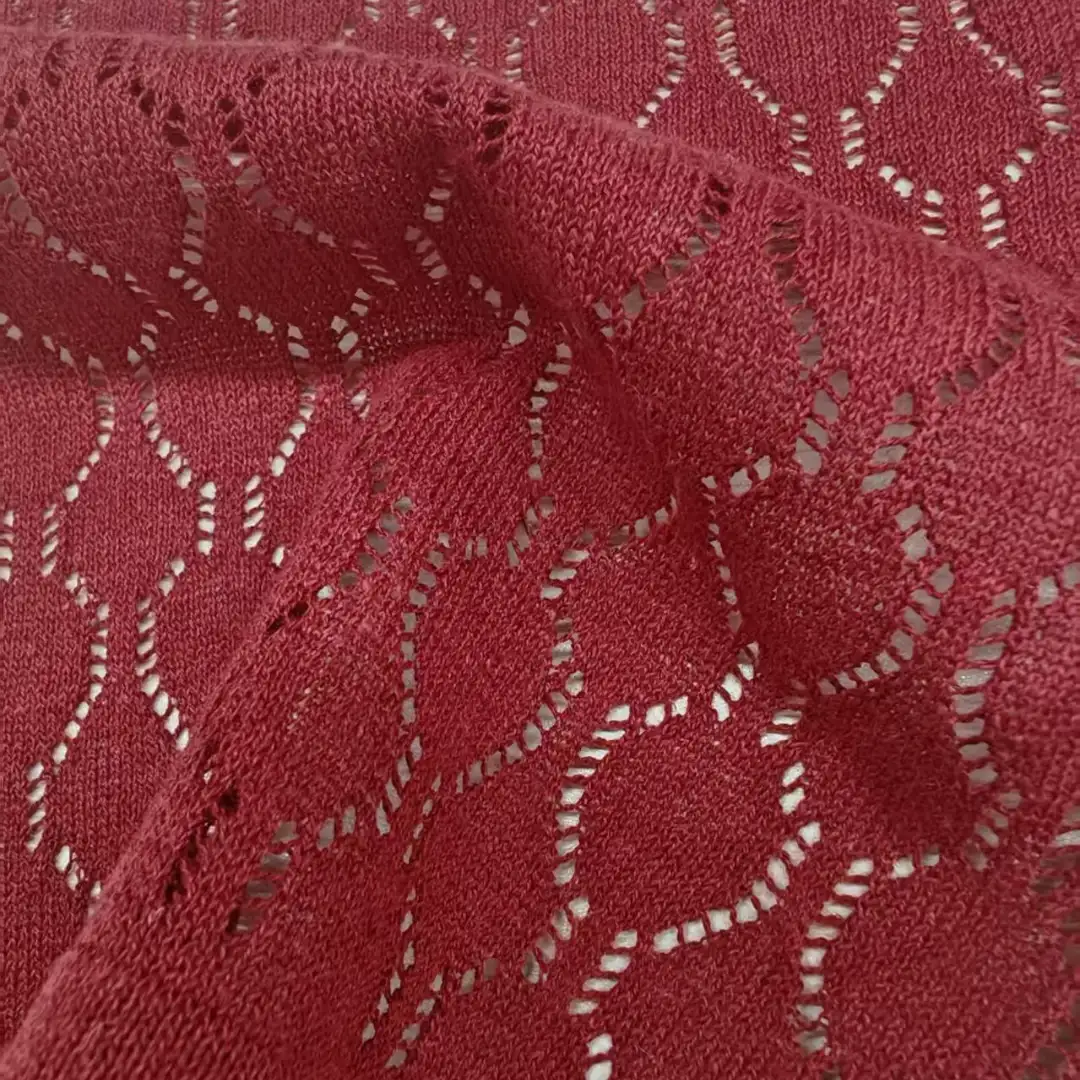 China Yarn for Crop Top,Shirt Half Sleeve Zipper (Sweater),Crop Top Pullover (Sweater) Semi-Worsted Spun Regular Yarn Linen Cotton Polyester jujube red color buy from China wholesaler bulk order at wholesale price free worldwide shipping Alibaba