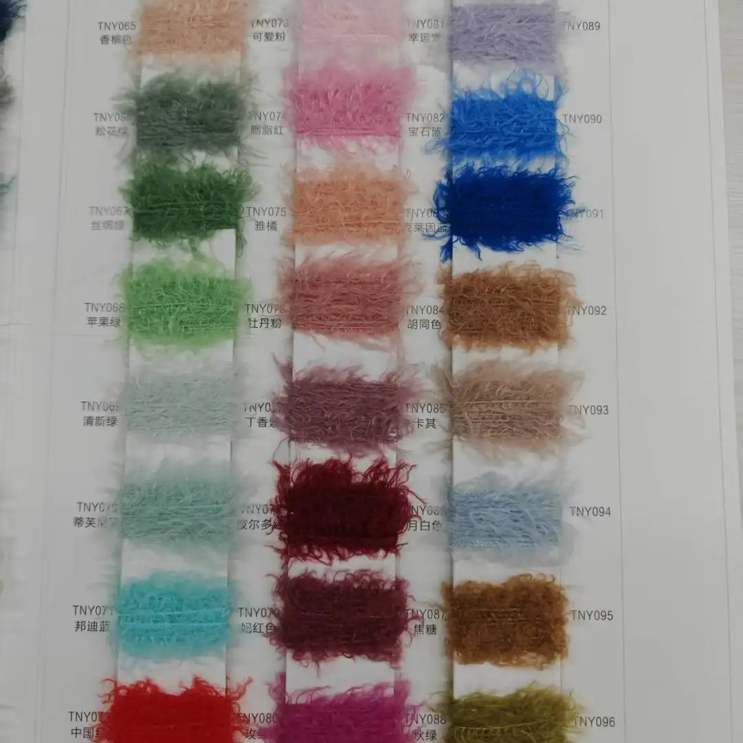 China Yarn for Hoodie,Open Cardigan (Sweater),Full-Zipper Cardigan (Sweater),Crop Top Pullover (Sweater) Teddy Yarn Fancy Yarn Recycled Polyester Polyester white color buy from China wholesaler bulk order at wholesale price free worldwide shipping Alibaba